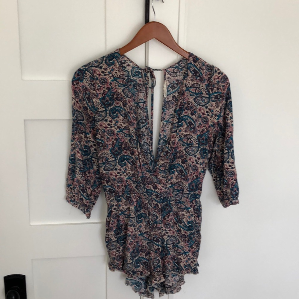 Paisley romper